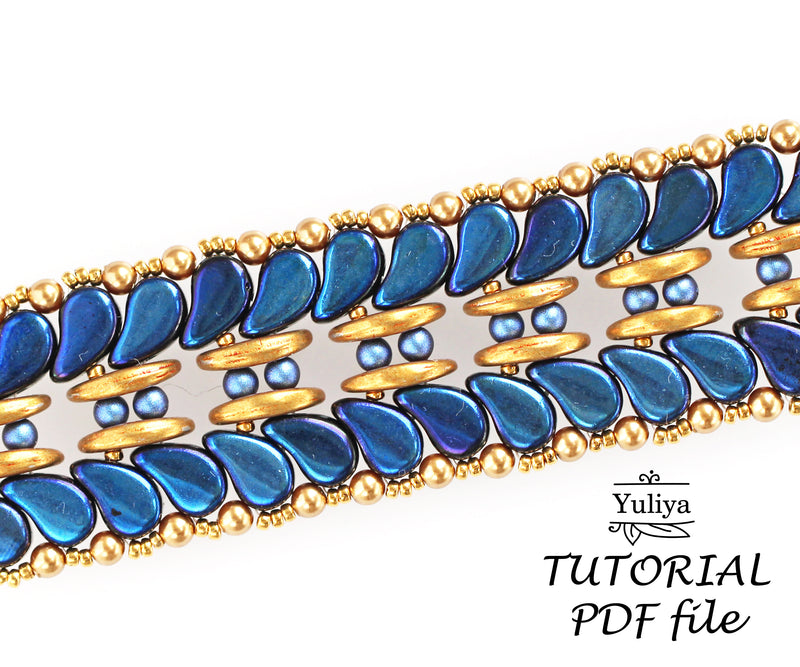 PDF Tutorial Bracelet "Jill"