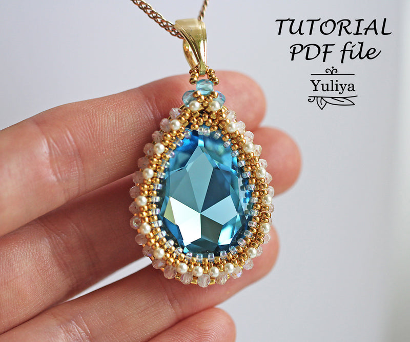 PDF Tutorial Pendant "Amber"