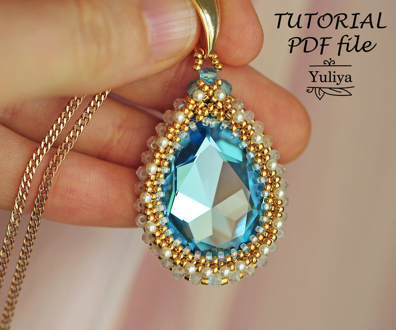 PDF Tutorial Pendant "Amber"