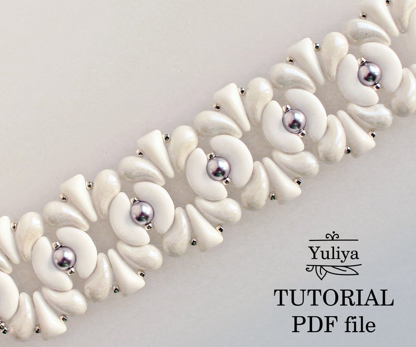 PDF Tutorial Jewelry Set "Maria"