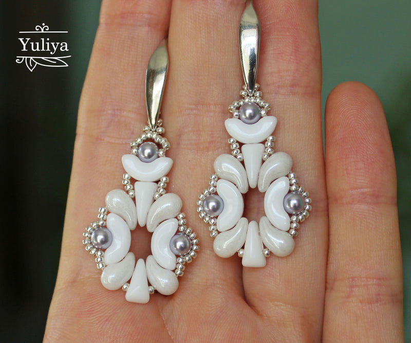 PDF Tutorial Earrings "Maria"