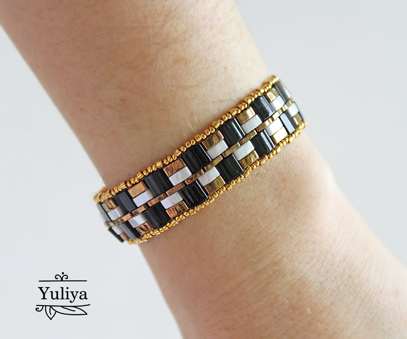 PDF Tutorial bracelet "Laurie"