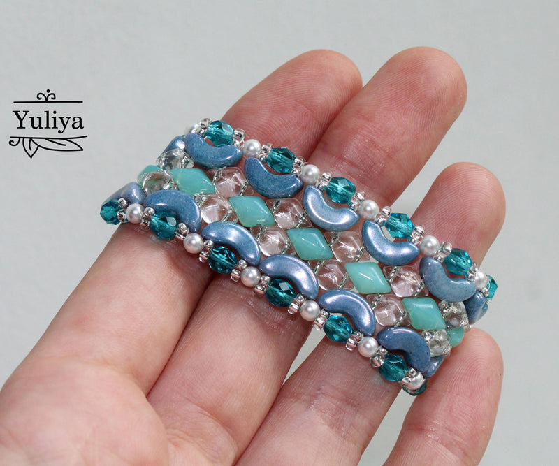 PDF Tutorial Bracelet "Aqua"