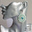 PDF Tutorial Aqua Flower Earrings