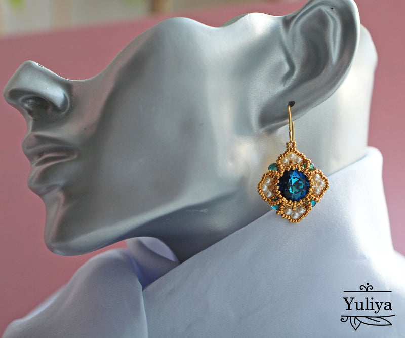 PDF Tutorial Earrings "Karina"
