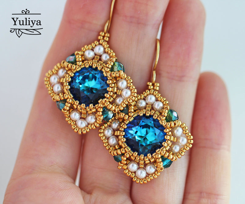 PDF Tutorial Earrings "Karina"