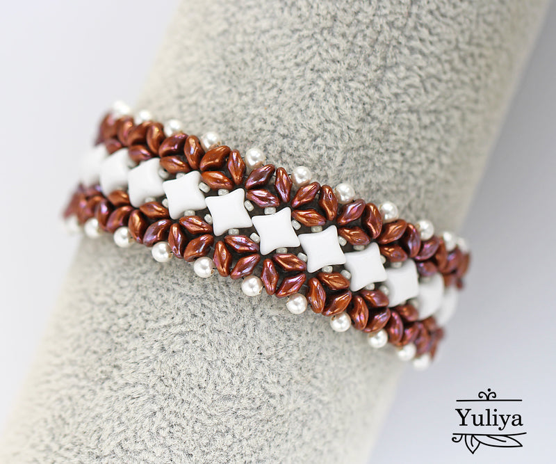 PDF Tutorial bracelet "Lydia"