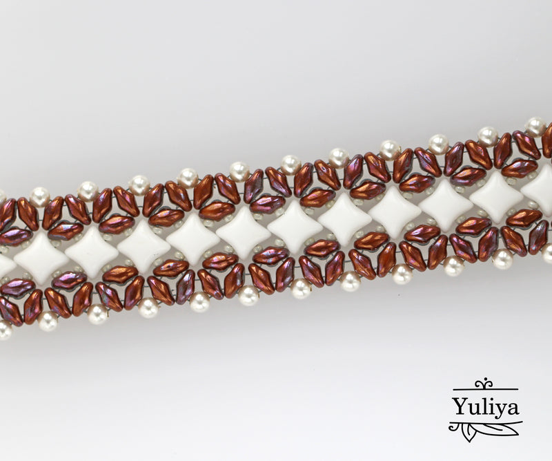 PDF Tutorial bracelet "Lydia"