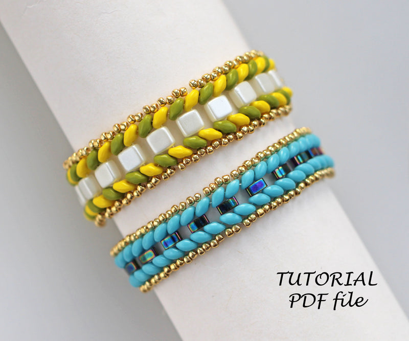 PDF Tutorial bracelet "Laurel"