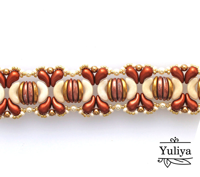 PDF Tutorial Bracelet "Chrysanthemum"