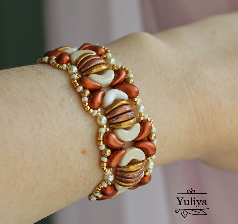 PDF Tutorial Bracelet "Chrysanthemum"