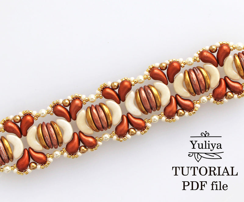 PDF Tutorial Bracelet "Chrysanthemum"