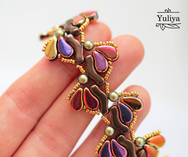 PDF Tutorial bracelet "Sakura"