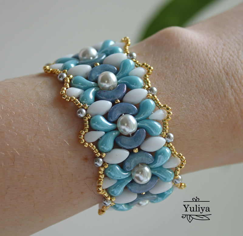 PDF Tutorial Bracelet "Sea Pearl"