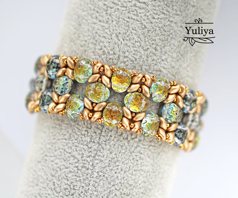 PDF Tutorial bracelet "Margie"