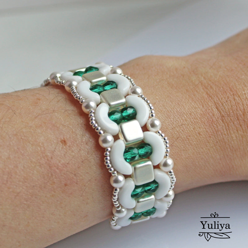 PDF Tutorial Jewelry Set "Lara"
