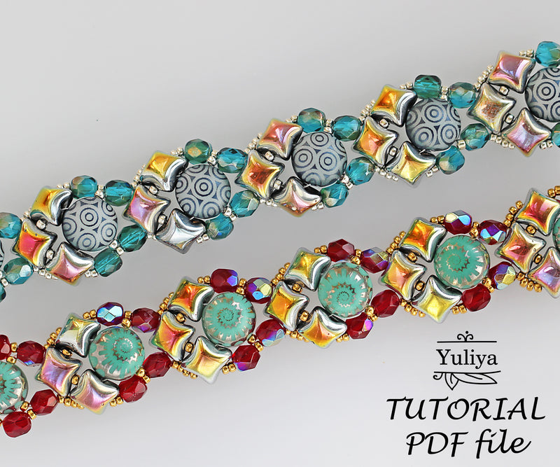 PDF Tutorial bracelet "Kari"
