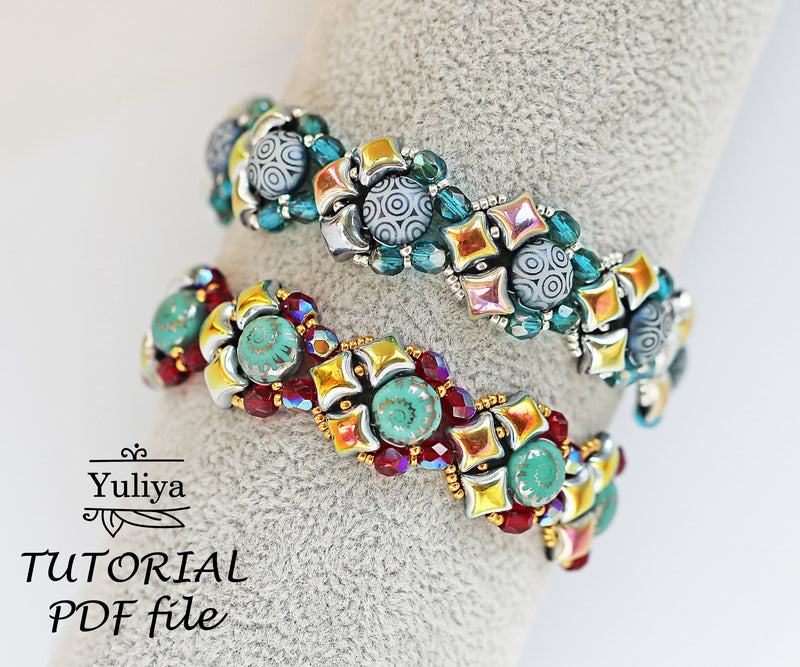 PDF Tutorial bracelet "Kari"