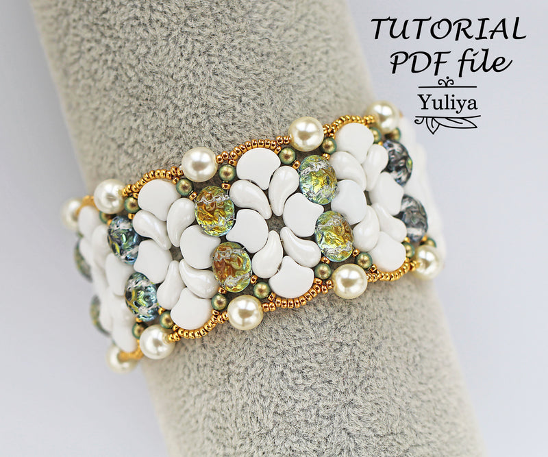 PDF Tutorial Bracelet "Aline"