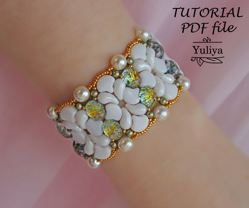 PDF Tutorial Bracelet "Aline"
