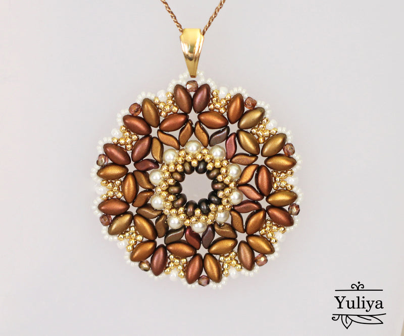 PDF Tutorial Pendant "Francine"