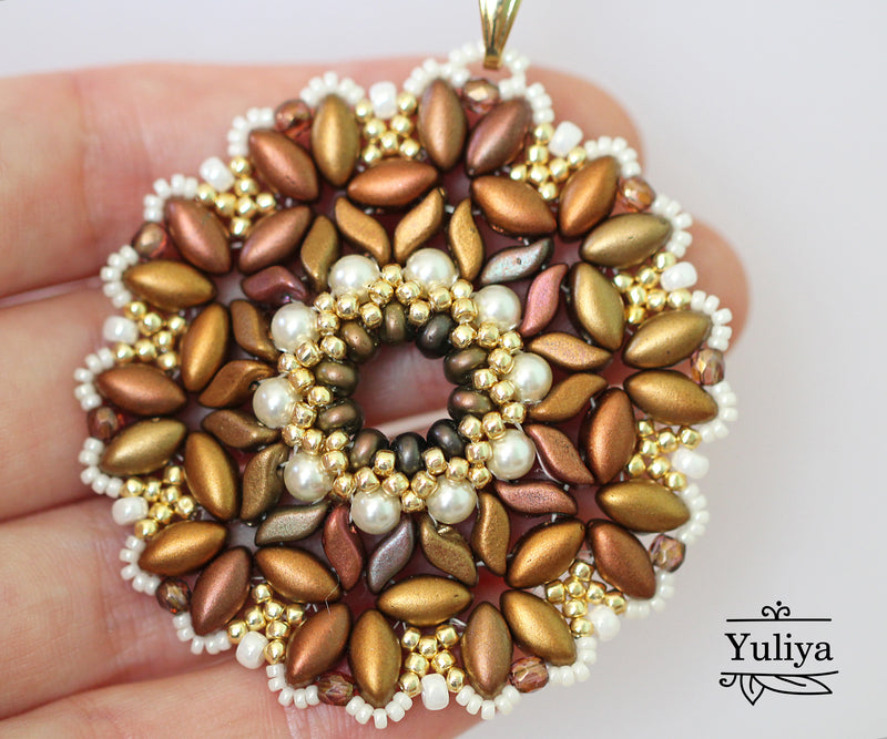 PDF Tutorial Pendant "Francine"