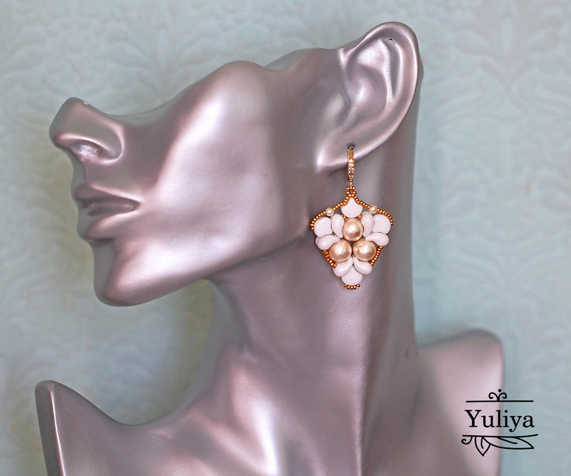 PDF Tutorial Earrings "Emily"