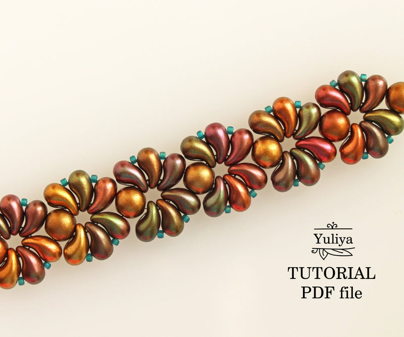 PDF Tutorial Bracelet "Palm"