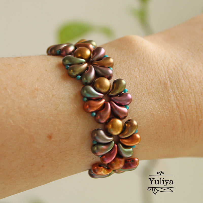 PDF Tutorial Bracelet "Palm"