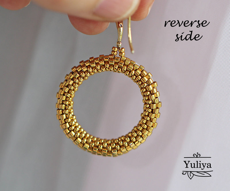 PDF Tutorial Earrings "Jean"