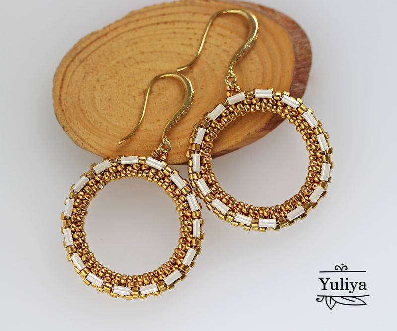 PDF Tutorial Earrings "Jean"
