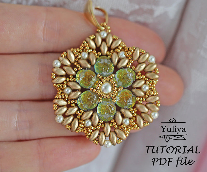 PDF Tutorial Pendant "Margie"