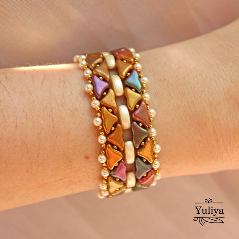 PDF Tutorial Bracelet "Monique"