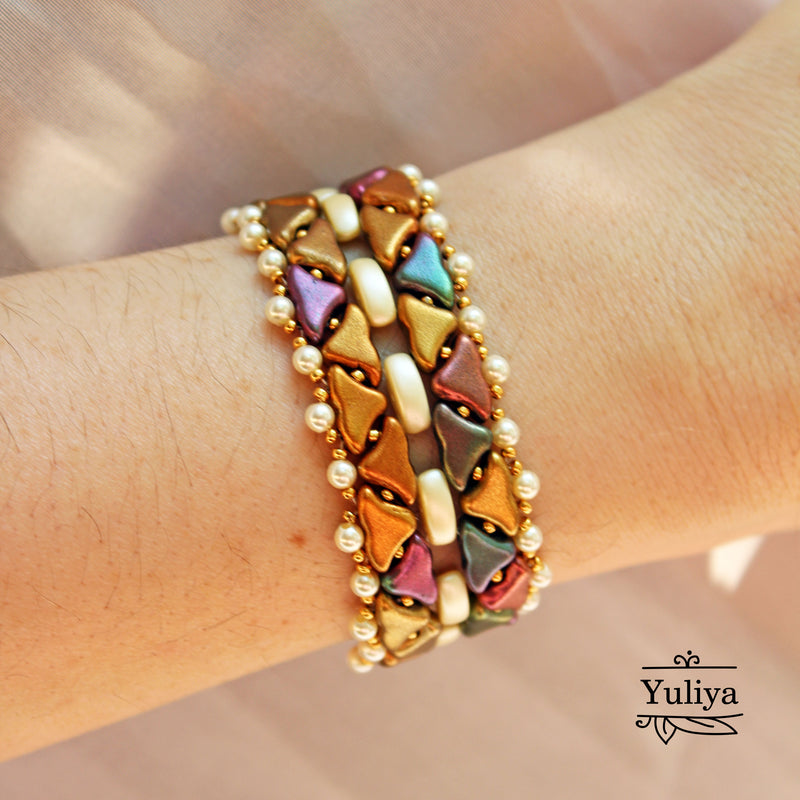 PDF Tutorial Bracelet "Monique"