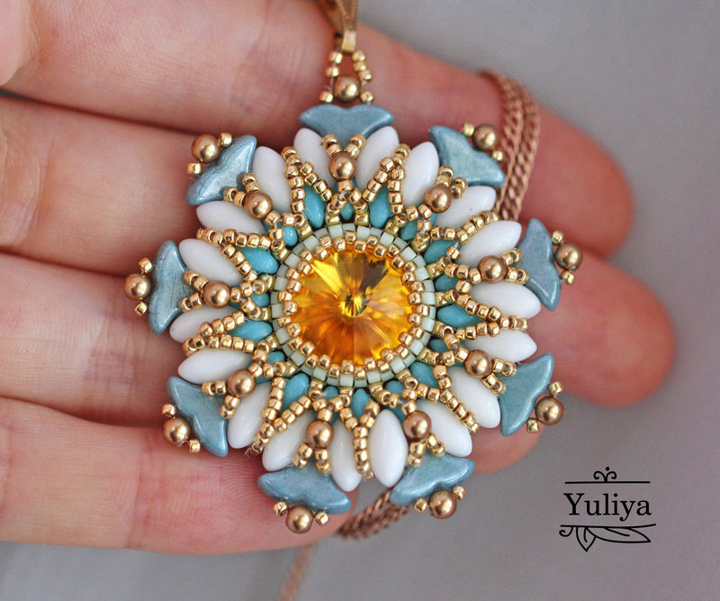 PDF Tutorial Jewelry Set "Allegra"