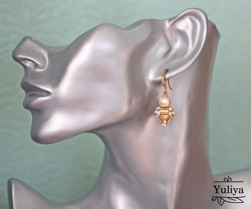 PDF Tutorial Earrings "Nellie"