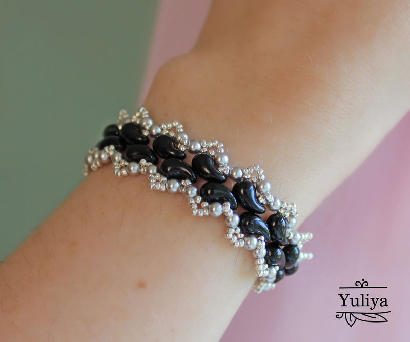 PDF Tutorial Bracelet "Lace"