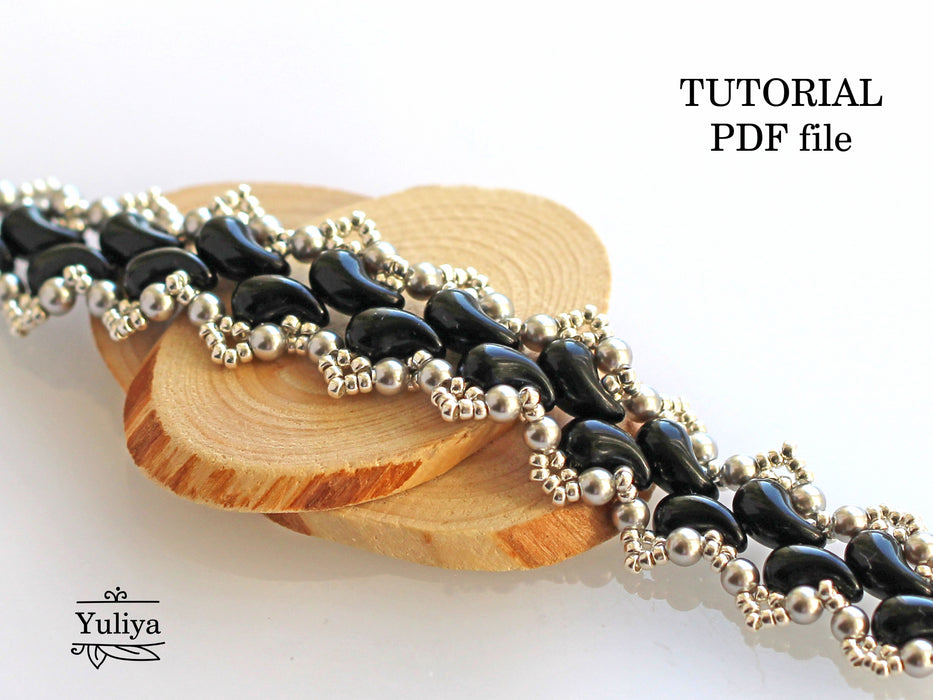 PDF Tutorial Bracelet "Lace"