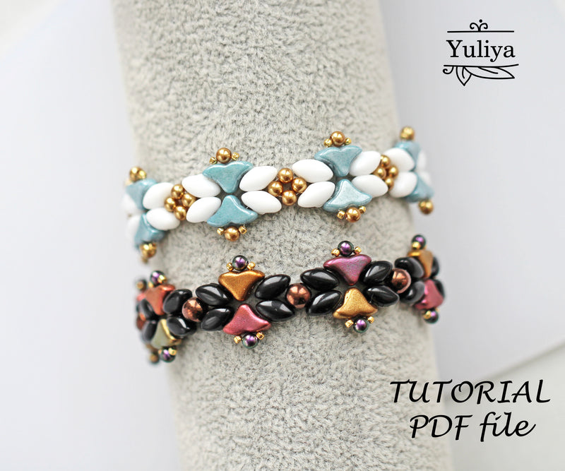 PDF Tutorial Bracelet "Allegra"