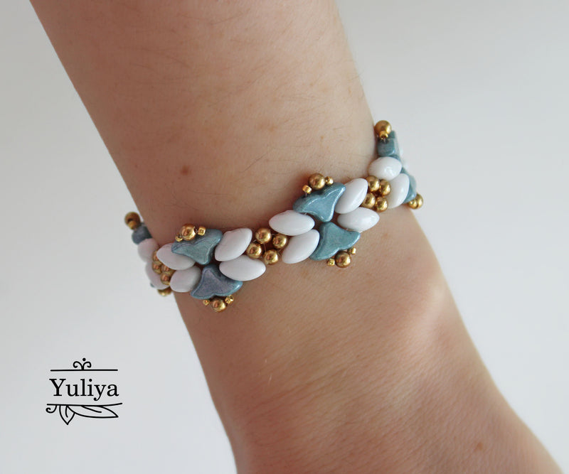 PDF Tutorial Jewelry Set "Allegra"