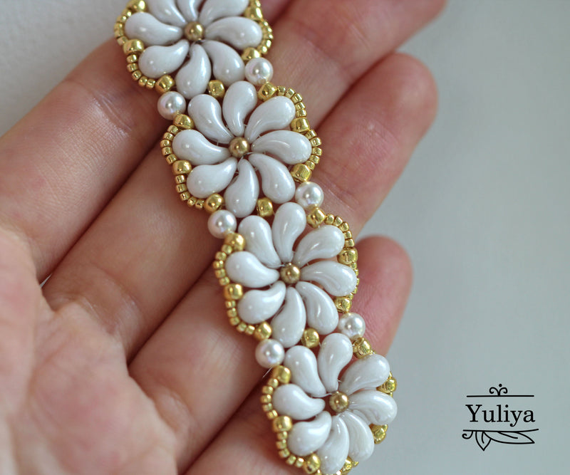 PDF Tutorial Daisy Bracelet