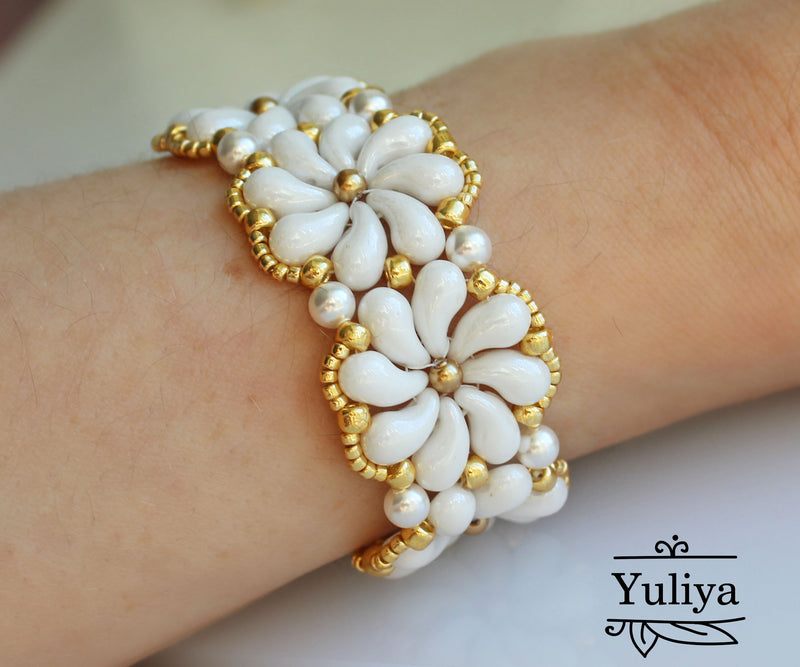 PDF Tutorial Daisy Bracelet