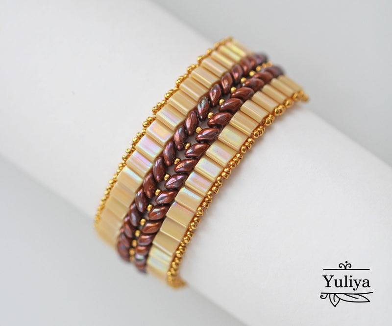 PDF Tutorial bracelet "Sabine"