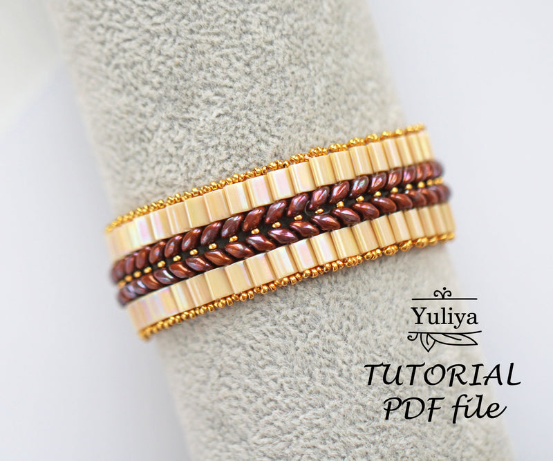 PDF Tutorial bracelet "Sabine"