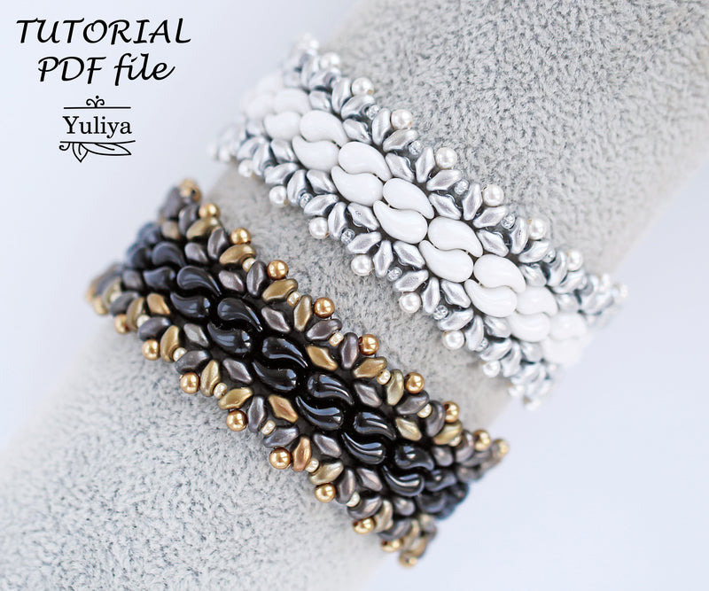 PDF Tutorial Bracelet "YinYang"