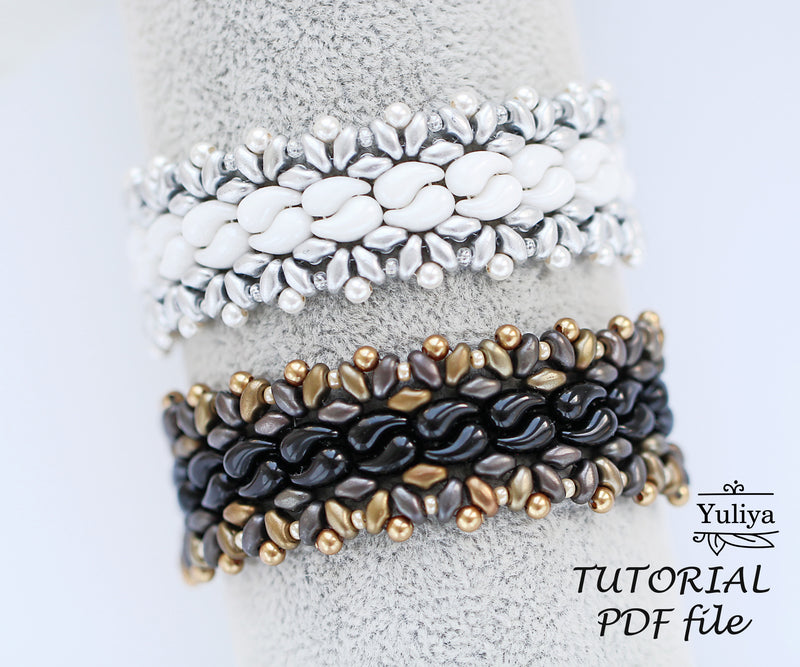 PDF Tutorial Bracelet "YinYang"