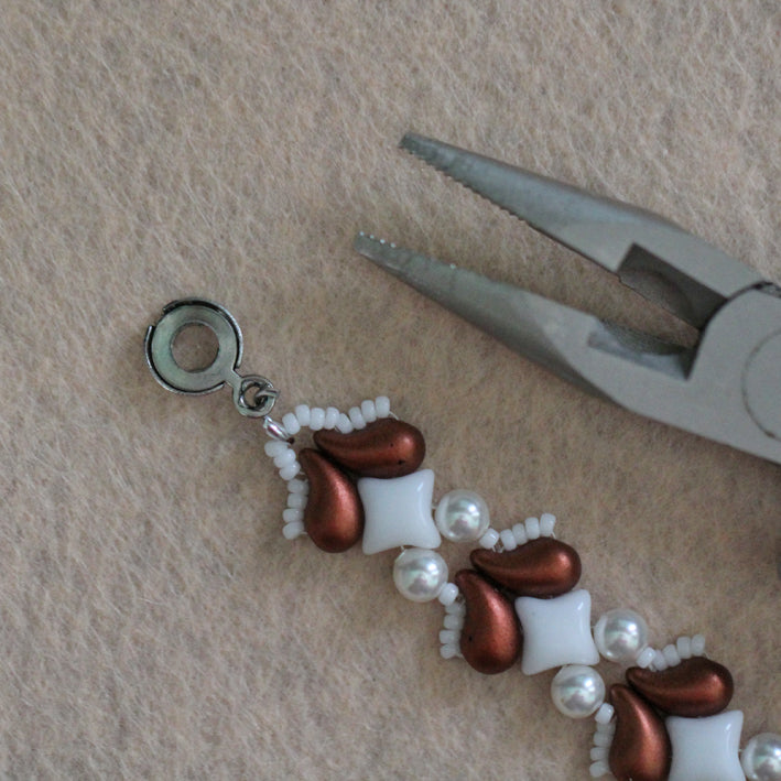 PDF Tutorial Bracelet "Love" with ZoliDuo beads