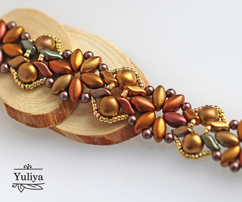 PDF Tutorial Bracelet "Futurist"