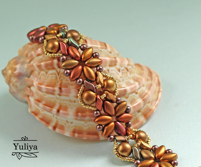 PDF Tutorial Bracelet "Futurist"