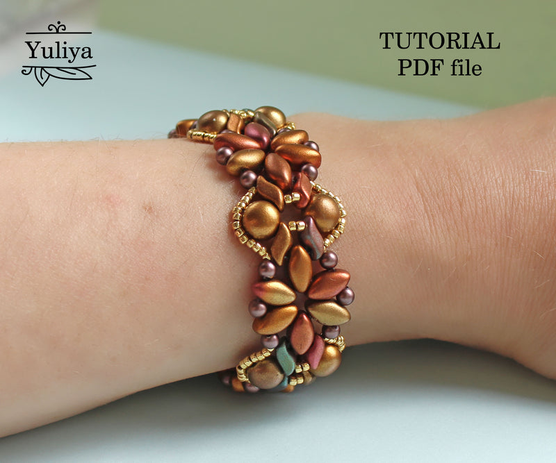 PDF Tutorial Bracelet "Futurist"